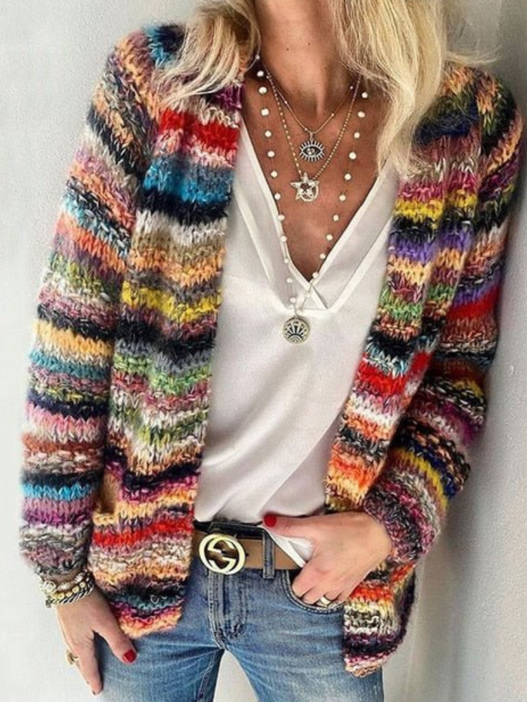 | Vibrant Layers Cardigan