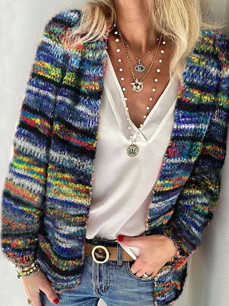 | Vibrant Layers Cardigan