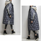 | Mid-length jacket with duck down and hood