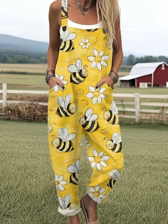 Elowen | Embroidered Pattern Jumpsuit