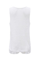 V Neck Knit Tank Top Shorts Suits