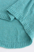 V Neck Knit Tank Top Shorts Suits