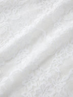 Lace Stitching Bandeau Top