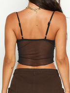 Mesh Perspective Tank Top
