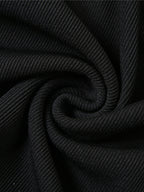O-Ring Asymmetric Backless Halter Vest