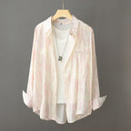 Valentina Rossi Brushstroke Print Button-Up Shirt