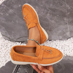 Valentina Rossi Casual Suede Loafers
