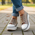 Valentina Rossi Chunky Sole Lace-Up Sneakers