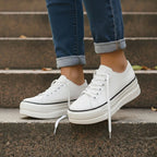 Valentina Rossi Chunky Sole Lace-Up Sneakers