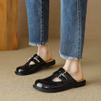 Valentina Rossi Closed-Toe Mule Shoes