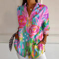 Valentina Rossi Floral Splash Blouse