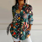 Valentina Rossi Floral Splash Blouse