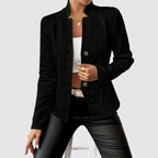 Valentina Rossi Geometric Pattern Fitted Blazer