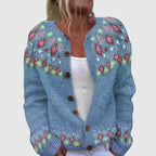 Valentina Rossi Nordic Warm Knit Cardigan