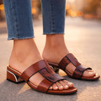 Valentina Rossi Snake Print T-Strap Sandals