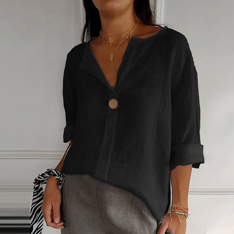 Valentina Rossi Valence Linen Blouse
