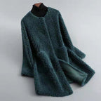 Valentina Rossi Velvet-Soft Shearling Coat