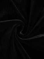 Velvet Square Neck Spaghetti Strap Lace Corset Mermaid Maxi Gown