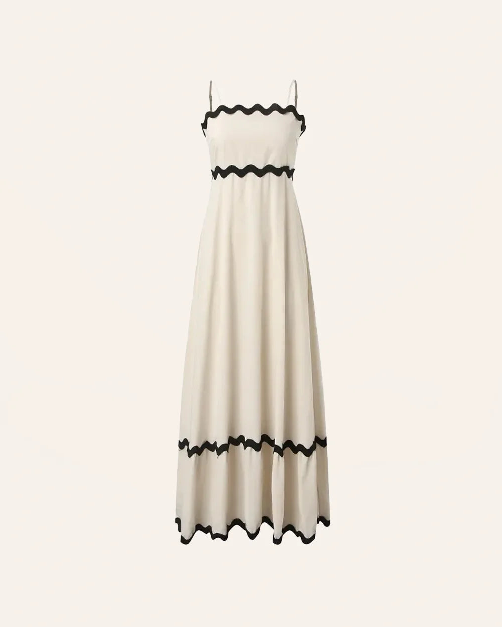 Clara Premium In Contrast, a Long Capri Dress Wardrobe Essential