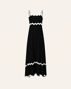 Clara Premium In Contrast, a Long Capri Dress Wardrobe Essential