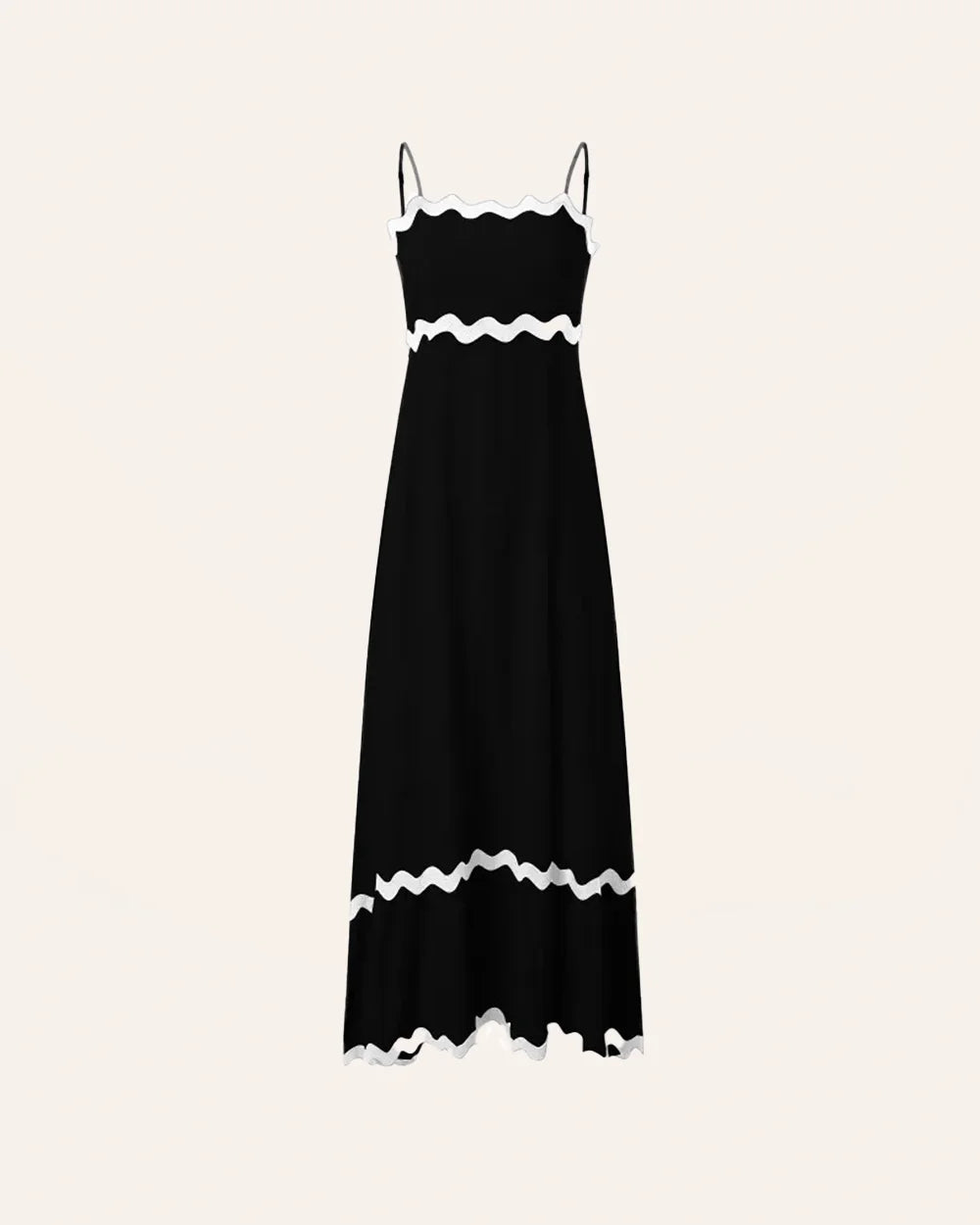 Clara Premium In Contrast, a Long Capri Dress Wardrobe Essential