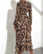 Frida Effortless Leopard Print Dress Designer Edit