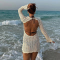 Patricia Statement Beach Cover Up Dress Elevated Occasion Wear