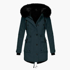 | Women's Warm Hooded Winter Coat