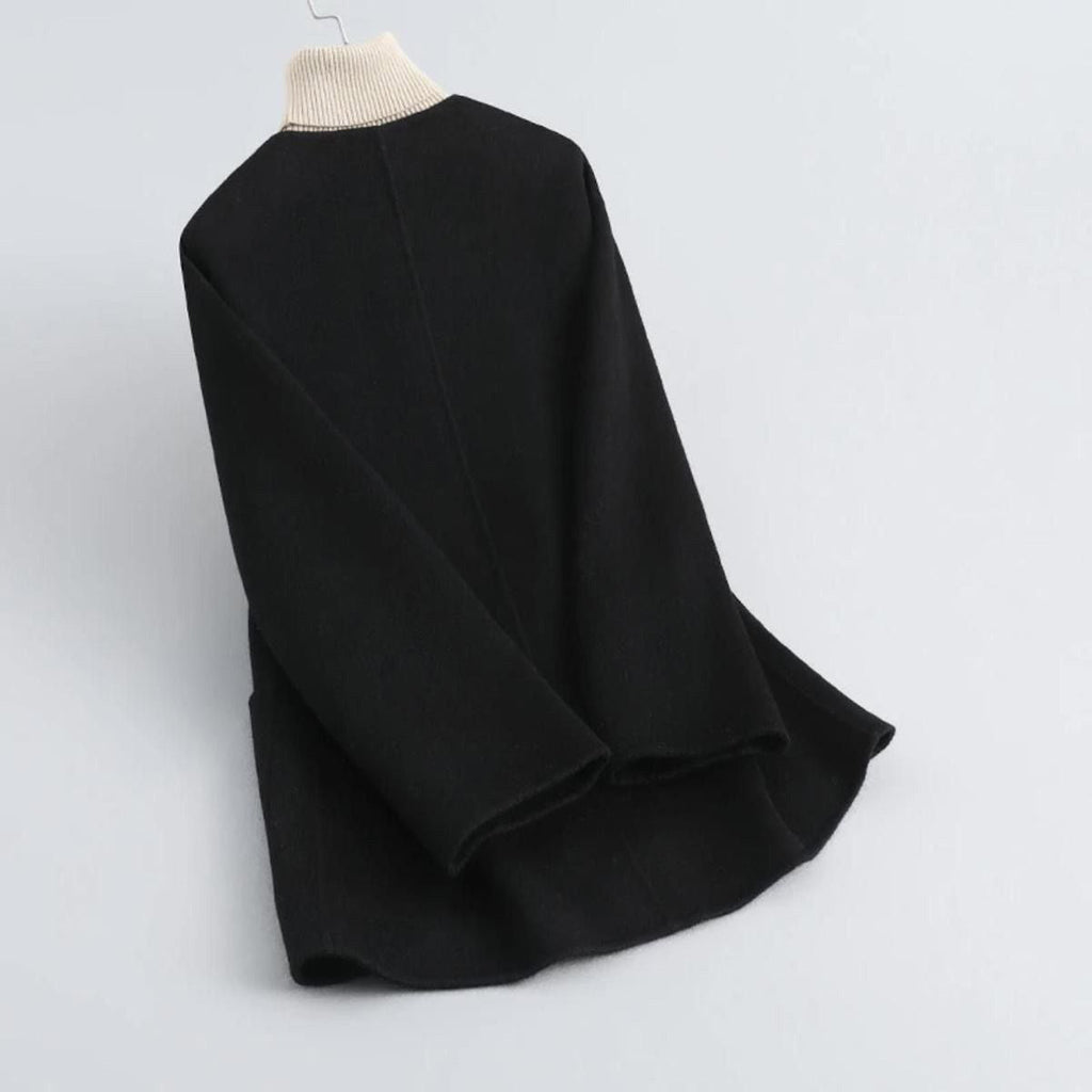 Warm Fall Elegant Woolen Women__ Coat