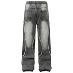 Washed Wide Leg Jeans