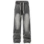 Washed Wide Leg Jeans