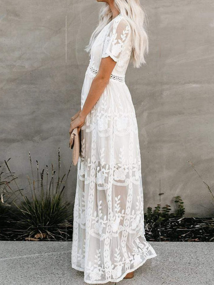 | Boho Dress in Effortless Glow