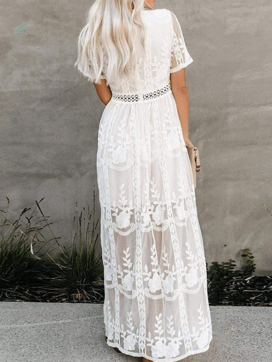 | Boho Dress in Effortless Glow