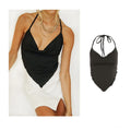 DressBetty - Backless Sleeveless Spaghetti Strap Halter Camis