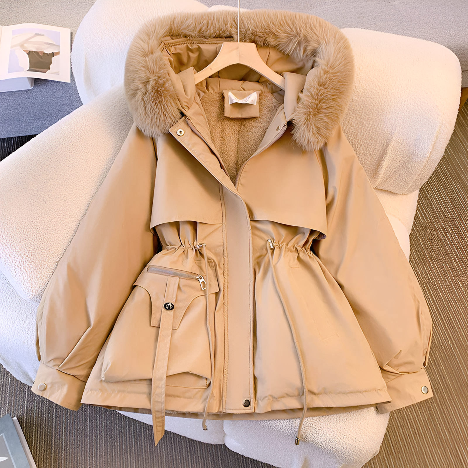 | Elegant winter coat