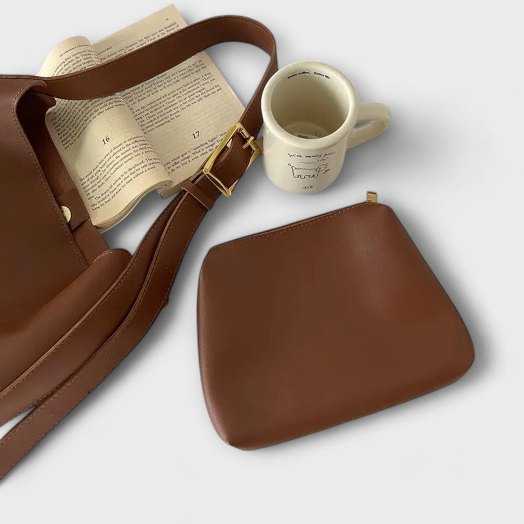 | Leather Shoulder Bag