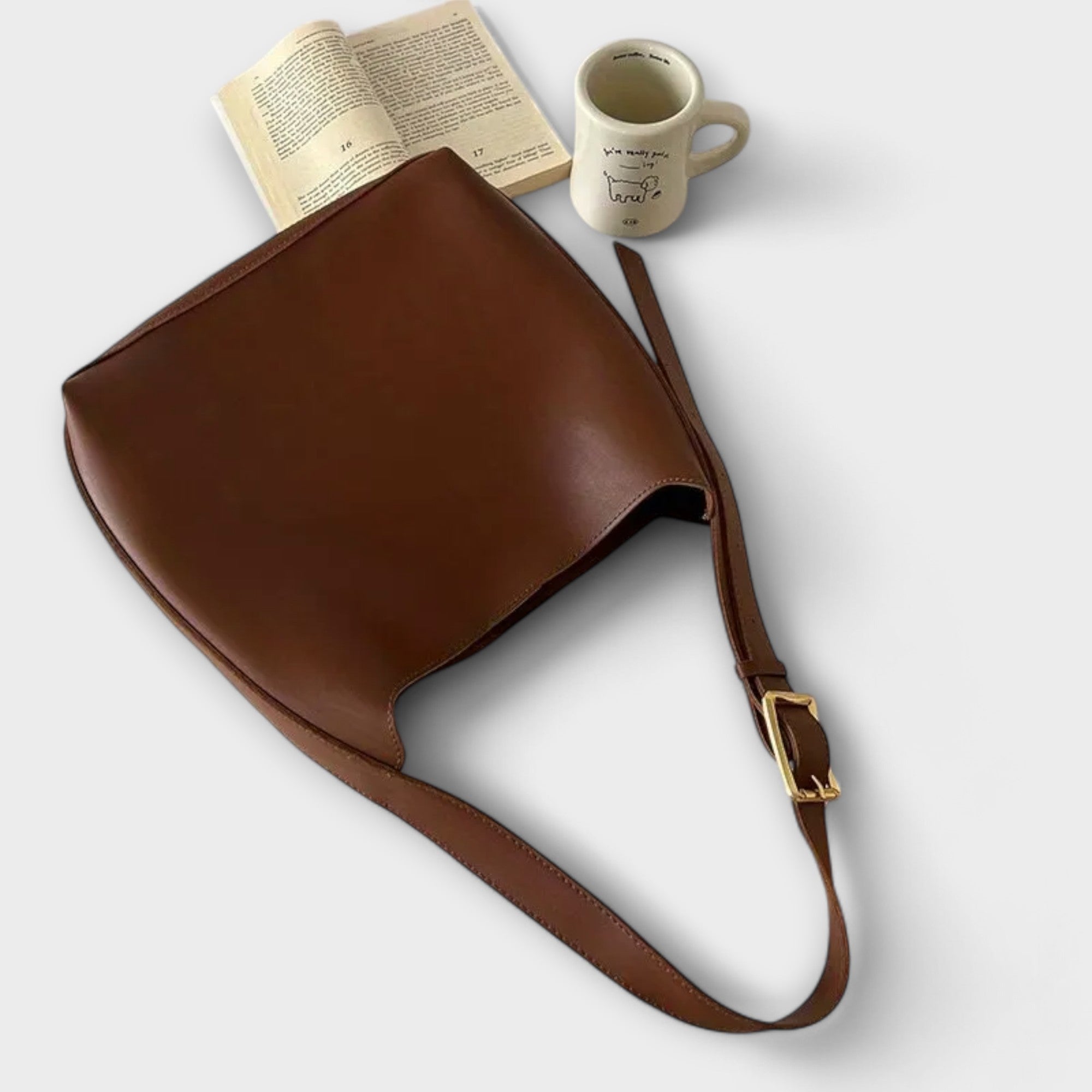 | Leather Shoulder Bag
