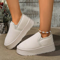 Women Snow Boots New Winter Vintage Boots Women Household Anti-skid Plush Comfortable Outdoors Thick Bottom Windbreak Warm Boots