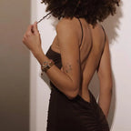 Satin Spaghetti Strap Deep V Back Ruched Bodycon Maxi Dress