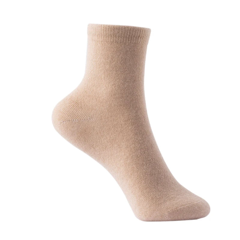 Women__ Cashmere Knit Ankle Socks