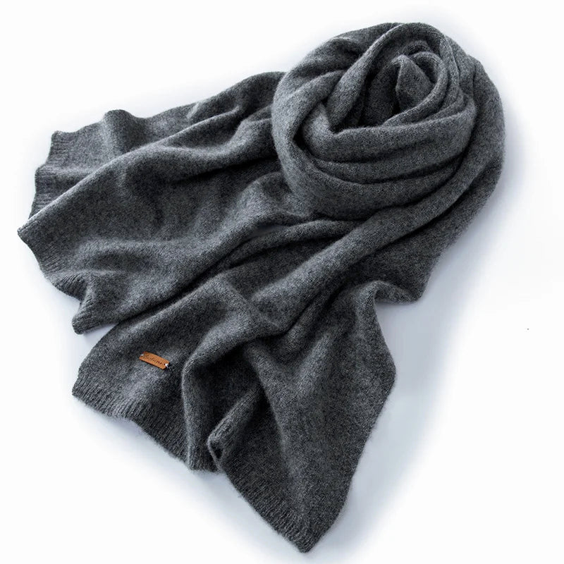 Women__ Classic Cashmere Winter Scarf
