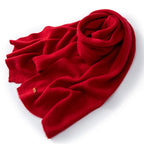 Women__ Classic Cashmere Winter Scarf