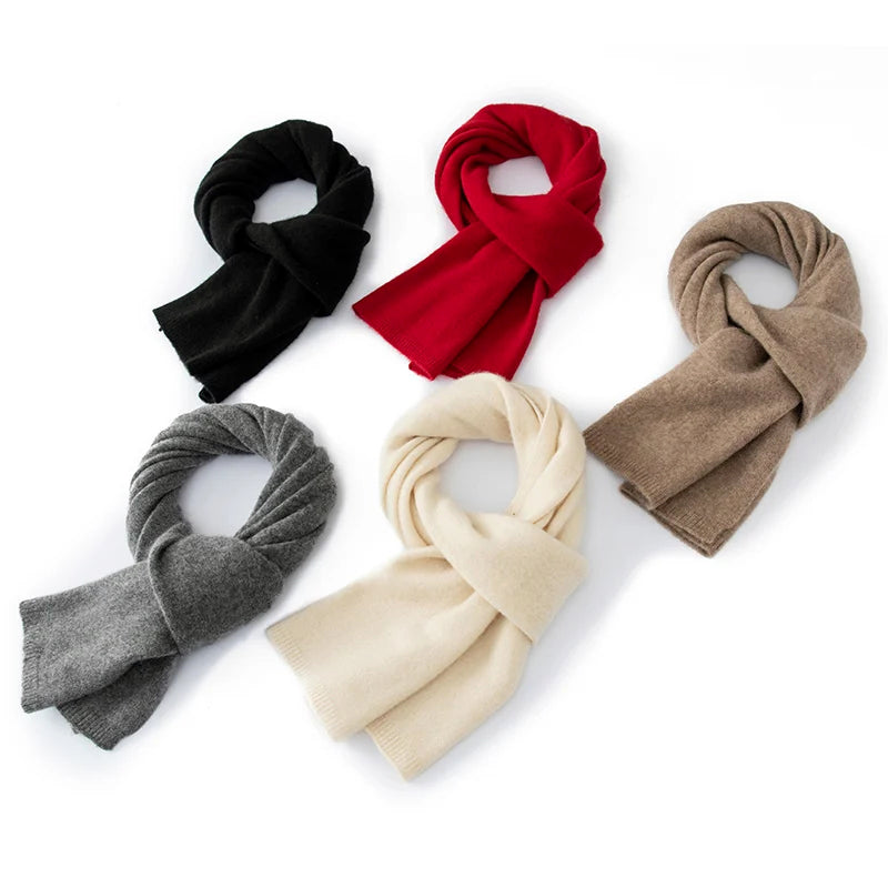 Women__ Classic Cashmere Winter Scarf