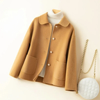 Women__ Double-Sided Wool Coat with Rounded Collar