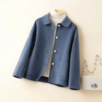Women__ Double-Sided Wool Coat with Rounded Collar
