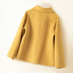 Women__ Double-Sided Wool Coat with Rounded Collar
