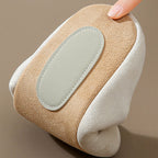 Women__ Faux Suede Indoor Slippers with Plush Lining