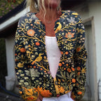 Women__ Floral Button-Front Cardigan