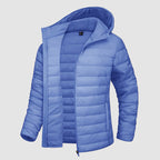 Women__ Hooded Puffer Jacket with Zip Pockets