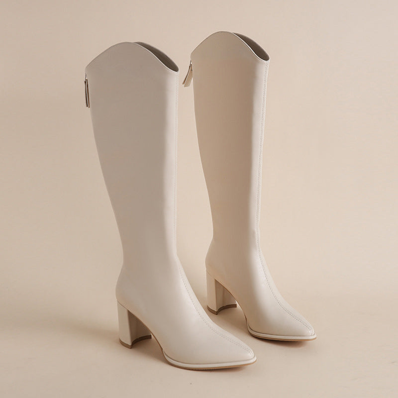 Women__ Knee-High Block-Heel Dress Boots